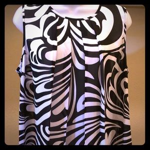 Michael Kors semi-sheer top